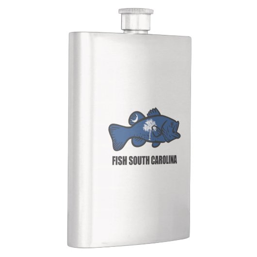 Fisch South Carolina Flachmann (Rechts)