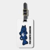 Fisch South Carolina Gepäckanhänger (Vorderseite vertikal)