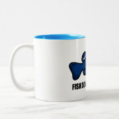 Fisch South Carolina Zweifarbige Tasse (Links)