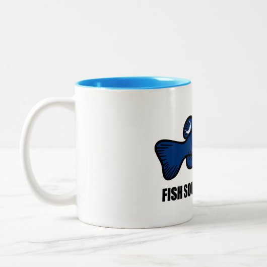 Fisch South Carolina Zweifarbige Tasse (Links)