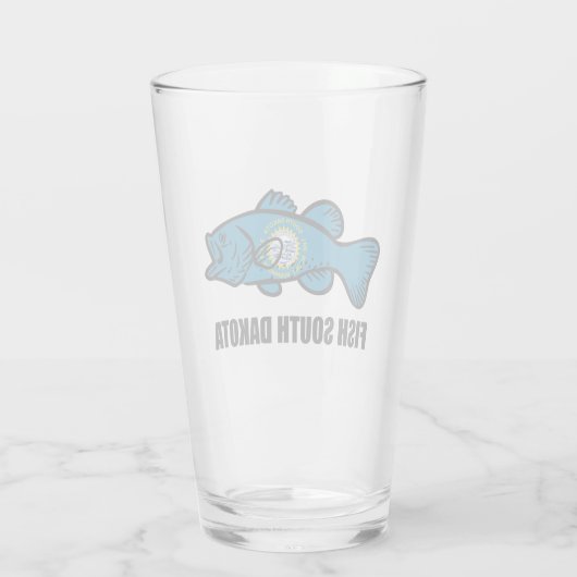 Fisch South Dakota Glas (Rückseite)