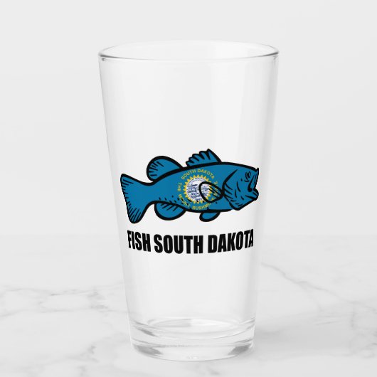 Fisch South Dakota Glas (Vorderseite)