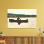 Fisch spielen (1875) von Winslow Homer Leinwanddruck (Insitu (Wohnzimmer))