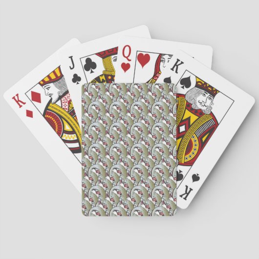Fisch Spielkarten (Rückseite)
