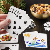 Fisch Spielkarten Deck (In Situ)