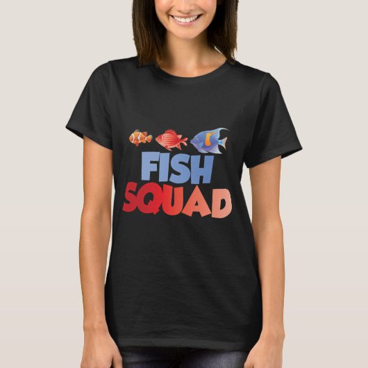 Fisch-Squad T-Shirt (Vorderseite)