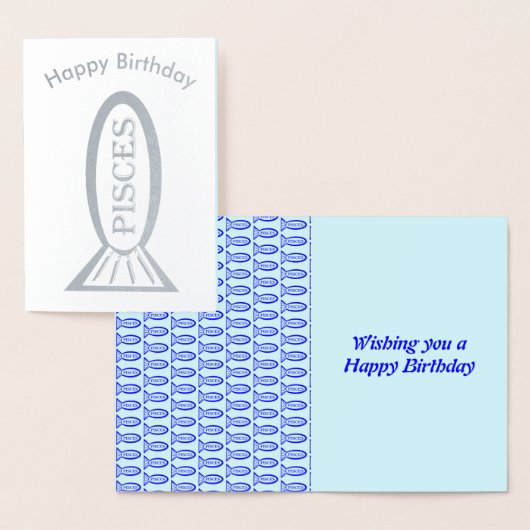 Fisch-Sternenschildkarte Folienkarte (Anzeige)