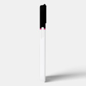 Fisch Stilvoller Name schwarz pink Case-Mate iPhone Hülle (Rückseite / Rechts)