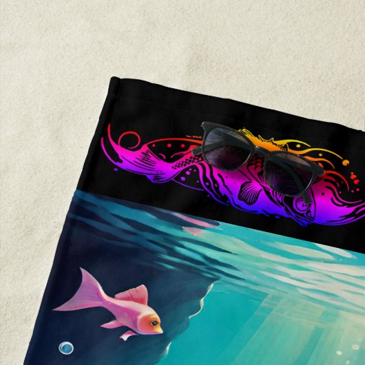 Fisch Strandtuch (Beispiel)