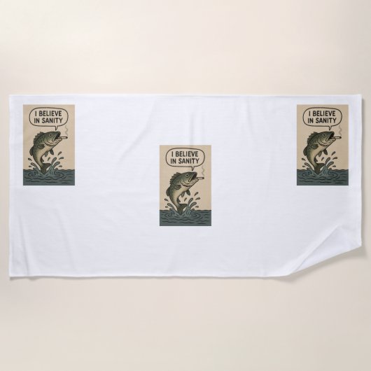 Fisch Strandtuch (Vorderseite)