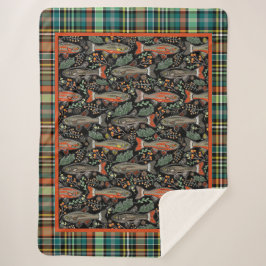 Fisch Süßwasser Bach Forelle Lago Kariert Sherpadecke