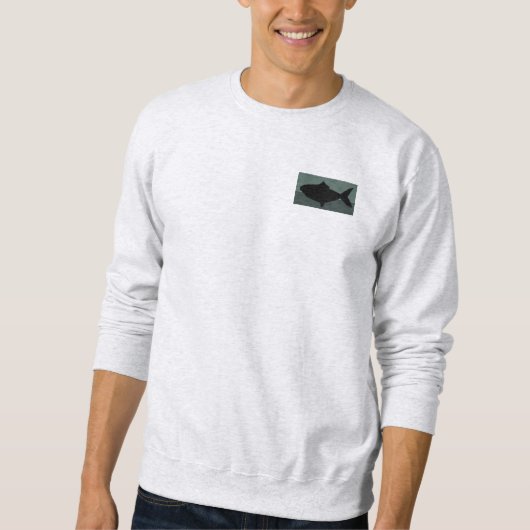Fisch-Sweatshirt Sweatshirt (Vorderseite)