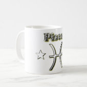 Fisch-Symbol Kaffeetasse (Vorderseite Links)