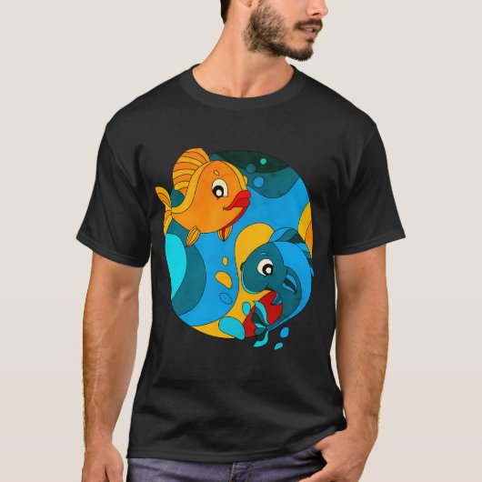 FISCH T-Shirt (Vorderseite)