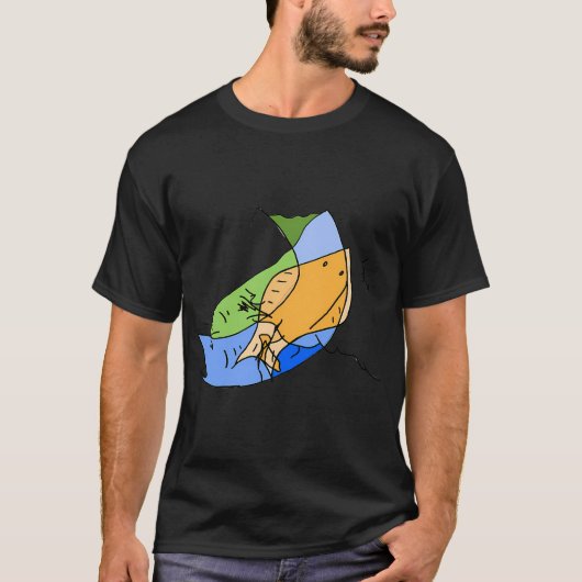 Fisch T-Shirt (Vorderseite)