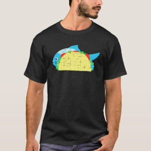 Fisch Taco Funny Feinschmecker Cinco De Mayo Food  T-Shirt