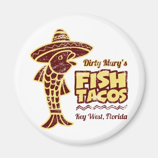 Fisch Tacos Magnet (Vorne)