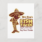 Fisch Tacos Postkarte (Vorderseite)