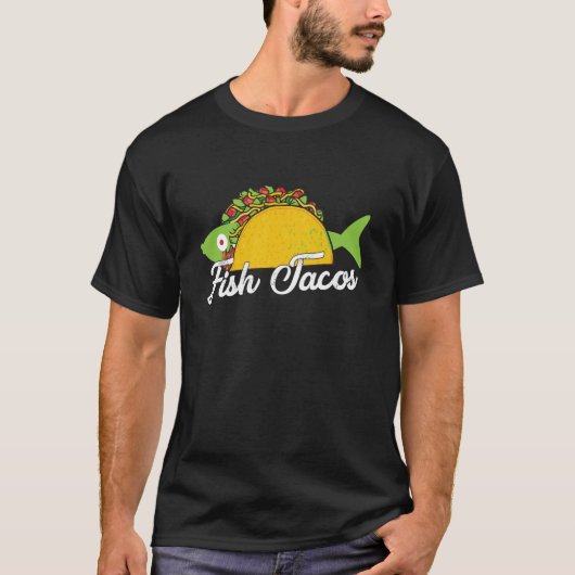 Fisch-Tacos T-Shirt (Vorderseite)