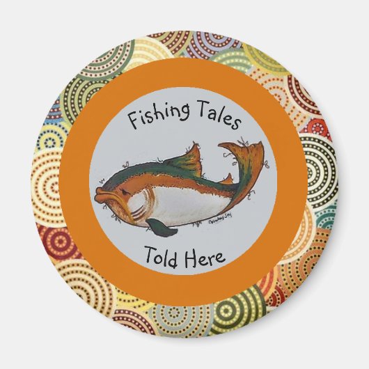 Fisch Tales erzählt Here Magnet (Vorne)
