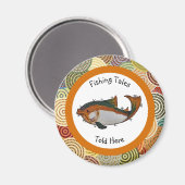 Fisch Tales erzählt Here Magnet (Vorderseite/Rückseite)