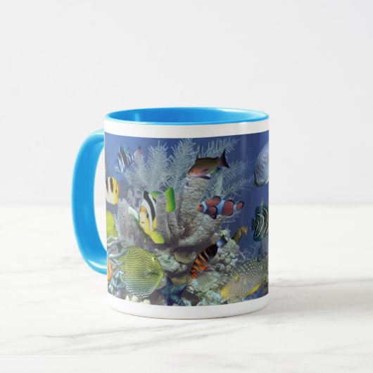 Fisch-Tasse 01 Tasse (Vorderseite Links)