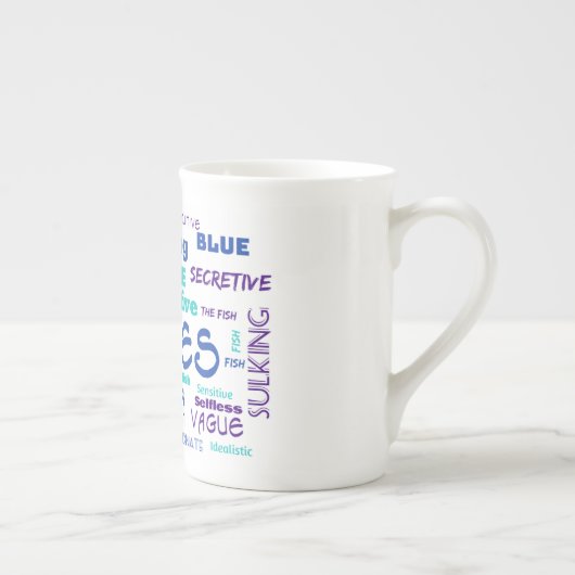 Fisch-Tasse Porzellantasse (Rechts)