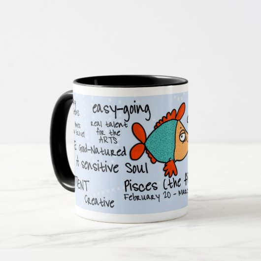 Fisch-Tasse Tasse (Vorderseite Links)