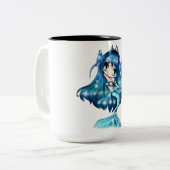 Fisch-Tasse Zweifarbige Tasse (Vorderseite Links)