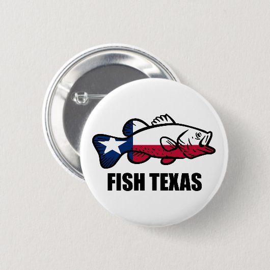 Fisch Texas Button (Vorne & Hinten)