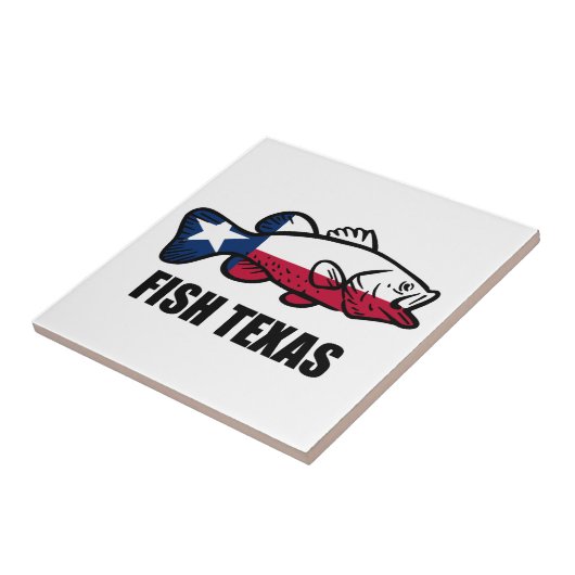Fisch Texas Fliese (Seite)