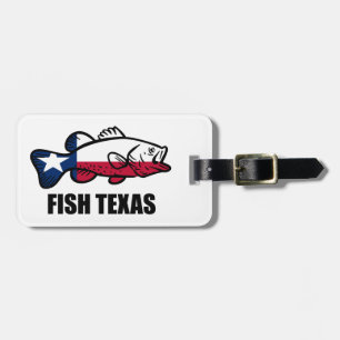 Fisch Texas Gepäckanhänger