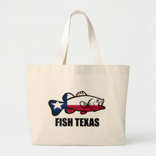 Fisch Texas Jumbo Stoffbeutel