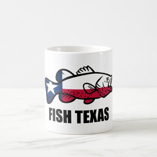 Fisch Texas Kaffeetasse (Mittel)