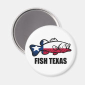 Fisch Texas Magnet (Vorderseite/Rückseite)