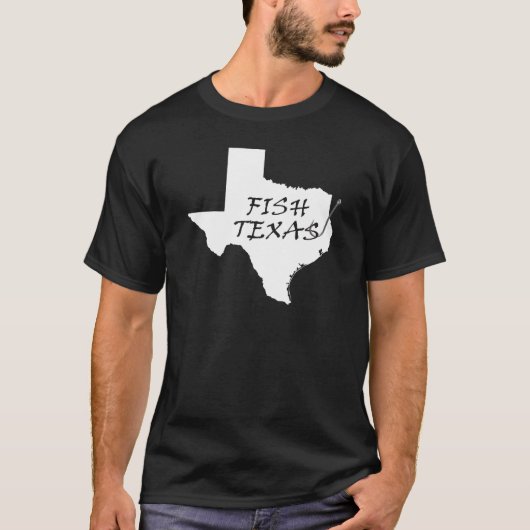 Fisch-Texas-Shirt T-Shirt (Vorderseite)
