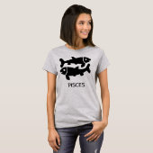 Fisch-Tierkreis T-Shirt (Vorne ganz)
