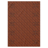 Fisch-Tierkreis unterzeichnen herein hölzernen Tischdecke (Vorderseite)