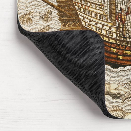 Fisch-Treffen in der Torrid Zone Mousepad (Ecke)