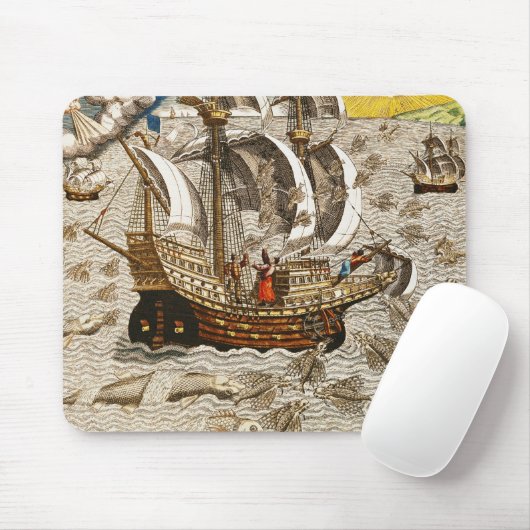 Fisch-Treffen in der Torrid Zone Mousepad (Mit Mouse)