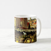 Fisch Trockner Stall von Vincent van Gogh Kaffeetasse (VorderseiteRechts)