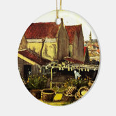 Fisch Trockner Stall von Vincent van Gogh Keramikornament (Links)