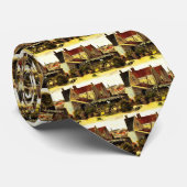 Fisch Trockner Stall von Vincent van Gogh Krawatte (Gerollt)