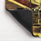 Fisch Trockner Stall von Vincent van Gogh Mousepad (Ecke)