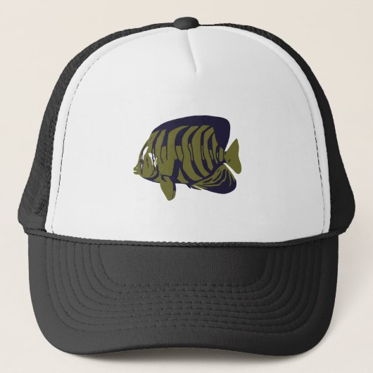 Fisch Truckerkappe (Vorderseite)