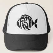 Fisch Truckerkappe (Vorderseite)
