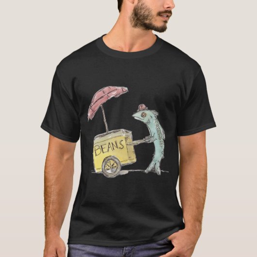 Fisch und Bohnen T-Shirt (Vorderseite)