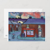 FISCH UND CHIP POSTKARTE (Vorne/Hinten)