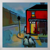 FISCH- UND CHIP-SHOP POSTER (Vorne)