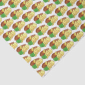 Fisch und Chips Erbsen Britischer Pub Chip Shop Ne Seidenpapier (Detail)